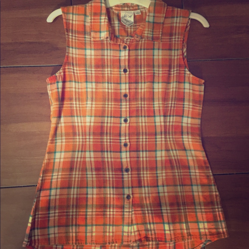 White crow short sleeved flannel